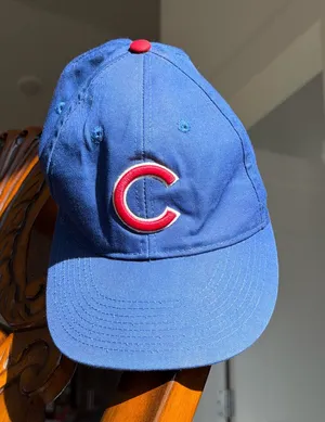 Official MLB Chicago Cubs Cap Blue thumbnail 1