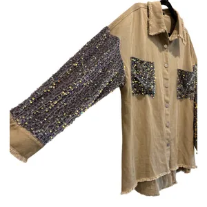 CHICME XL Olive Green Button thumbnail 6