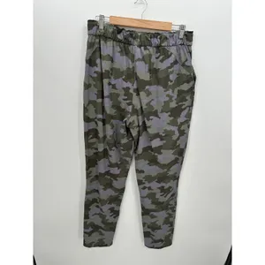 Lululemon Keep Moving Pant 7/8 High Rise Camo Brier Rose Sz 12 Workout thumbnail 3