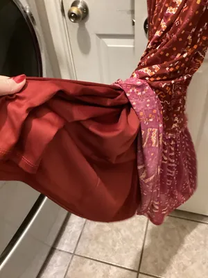 Knox Rose Burgundy Printed Long Sleeve Maxi Dress thumbnail 6