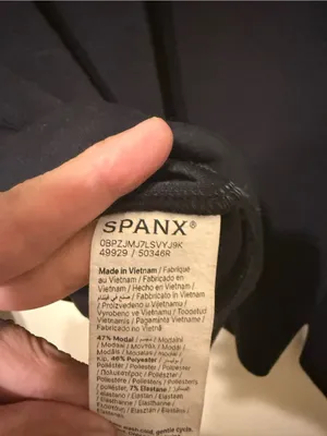 SPANX Black Half-Zip Funnel Collar Jacket Medium size thumbnail 8