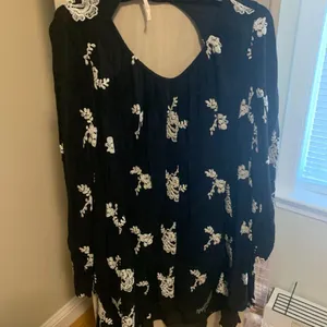Free People Long Sleeve Floral Dress thumbnail 2