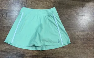 Green and White Free People Tennis Skirt thumbnail 1