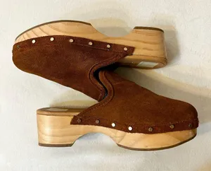 Dolce Vita Closen Slip-On Studded Clog Cognac Suede Size 7.5 thumbnail 5