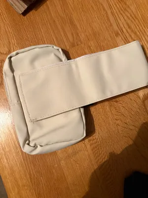 Compact Cream Mini Belt Bag for Women thumbnail 2