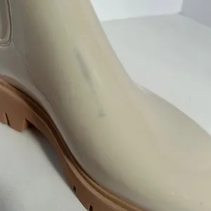Dolce Vita Womens‎ Cream Waterproof Chelsea Rain Boots Lug Sole Size 8 thumbnail 6