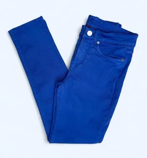 Loro Piana Royal Blue Denim Jeans Luxury Classic Nautical Coastal Preppy size 38 thumbnail 1