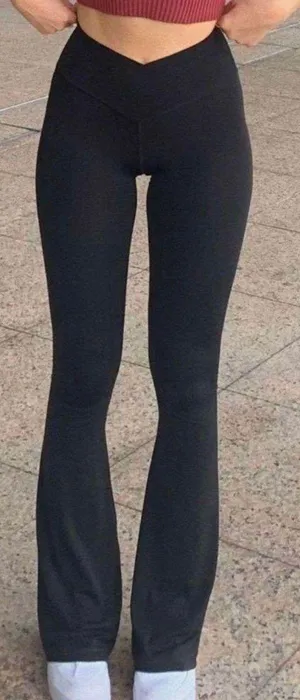 SMALL LONG OFFLINE High Waisted Crossover BUTTERSOFT FLARE LEGGING thumbnail 3