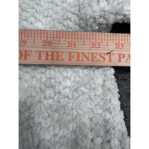 VTG STANHERMAN Womens Cardigan Chenille Crop Large Mint Green Preppy Barbie thumbnail 5