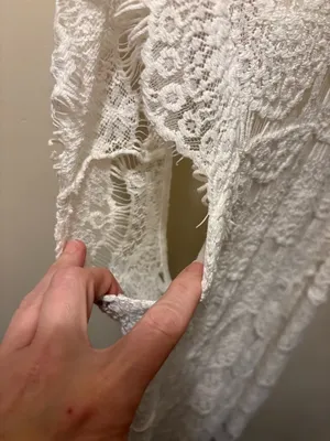 NWT intimately‎ Free People daydream lace minidress white size medium thumbnail 7