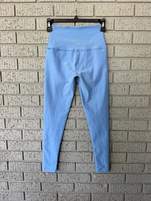 Beyond Yoga Spacedye Caught In the Midi High Waisted Leggings Blue Heather XS thumbnail 6