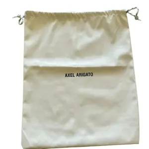 Axel Arigato Plastic Soft Material Dust Bag with Drawstring Closure # 1354 Yellow thumbnail 2