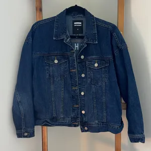 Denim Blue Women's Jean Jacket thumbnail 1