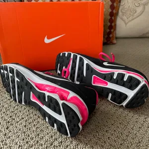 Women's Reax 9 Running Shoes 653612-001 Black/Pink thumbnail 5