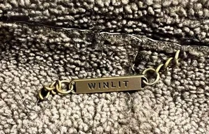 New York by Winlit Brown 100% Leather Shearling Vintage Collar Full Zip Jacket L thumbnail 4