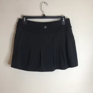 Athleta ladies black performance wear skort‎ size small thumbnail 2