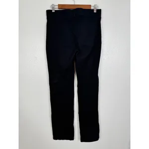 Betabrand Dress Pant Yoga Pants Black Straight‎ Leg Work Trousers Womens Size M thumbnail 2