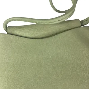 New Free People Dance all Night Crossbody leather wallet sage green thumbnail 3