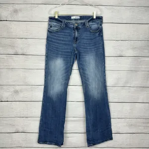 KanCan Jewel Bootcut Low Rise Jeans Womens 13/30 Stretch‎ Western Rodeo KC2519M thumbnail 3