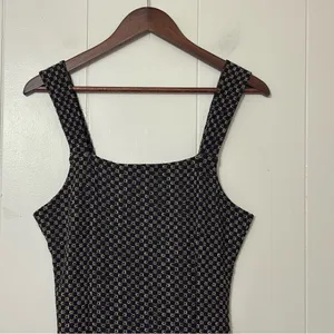 Free People Taking Hearts Mini Dress Black Size M Fitted thumbnail 3