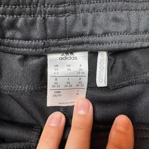 Adidas Climacool Soccer Track Pants XS Black Ankle Zip Training thumbnail 8