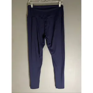 Amazon Navy High Waisted Full Length Leggings Size XXL NWOT thumbnail 4