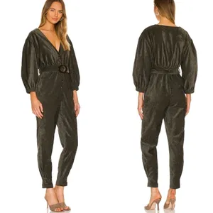 NWT Tularosa Meira Jumpsuit in Olive‎ Green Size Large thumbnail 2