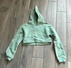 Vitae apparel cropped green hoodie Size M thumbnail 1