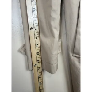 Lauren Ralph Lauren Trench Coat Women’s Size XXS Tan Double Breasted minimalist thumbnail 13