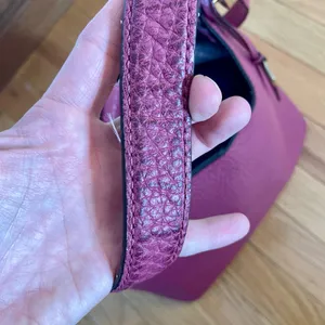 Kate Spade Raspberry Leather Shoulder Bag thumbnail 8