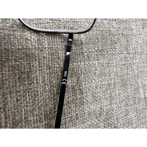 McQ Eyeglasses Frames Only Wire Metal MQ0318O 002 52MM Briller Kvinder Black thumbnail 6
