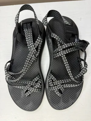 Chacos ZX/2 Black White Hiking Sandals size 8 thumbnail 3