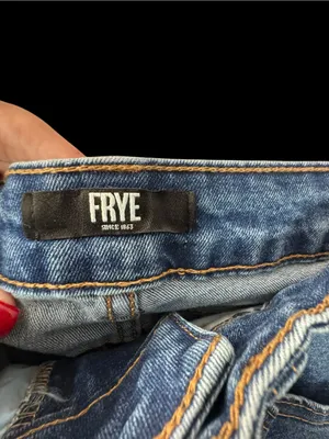 Frye Women's Straight-Leg Blue Denim Jeans thumbnail 2