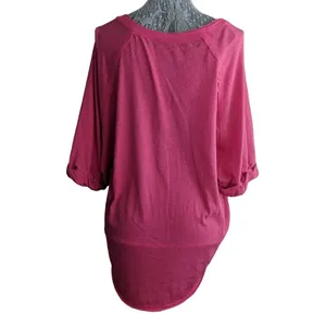 Free People Moonlight Tee Shirt Boatneck Slouchy Cotton M NWOT thumbnail 3