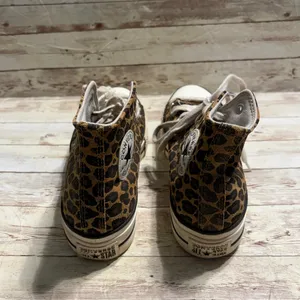 Converse Chuck Taylor All Star Lift Sneakers Women's Size 7 Leopard High Top thumbnail 4