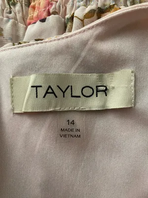Taylor Floral Chiffon Mini Dress thumbnail 5