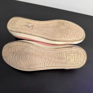 Reef‎ Pastel Pink Corduroy Lace Up Sneakers Size 8 Beachy BOHO Retro Skater thumbnail 7