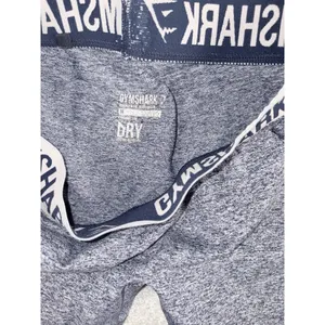 womens gymshark leggings seamless logo‎ waistband medium thumbnail 3