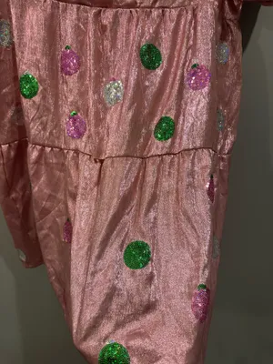 Simply Southern Sequin Christmas Ornament Dress thumbnail 5