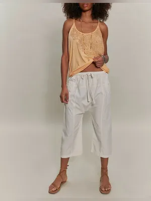 NWT Free People Ragabond Heirloom Tank - Sunburst Combo peach - Small thumbnail 5