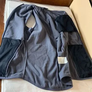 Nike Therma-Fit Gray Full Zip Fleece Vest Size Small thumbnail 8