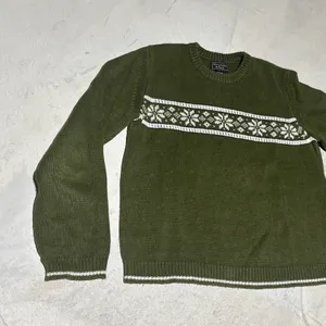 Vintage Abercrombie & Fitch Sweater Women's SZ L Ribbed 80s/90s Hong Kong thumbnail 3