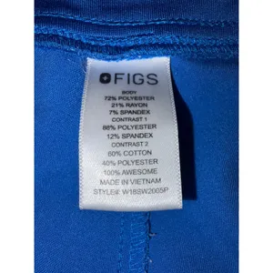 FIGS Zamora Royal Blue Jogger Scrub Pants Women XXL Petite Pockets thumbnail 4