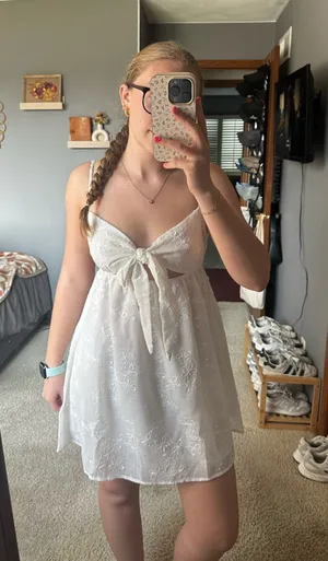 Princess Polly White Dress thumbnail 1