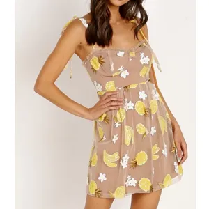 For Love & Lemons Fruitpunch Sequin‎ Mini Dress Size M thumbnail 2