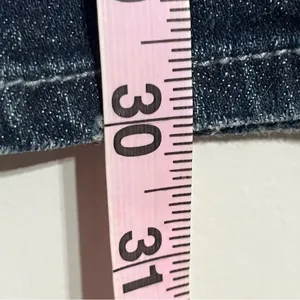 Women's Bull Head Laguna Bootcut Jeans‎ Distressed Dark Wash Size 5 Short thumbnail 7
