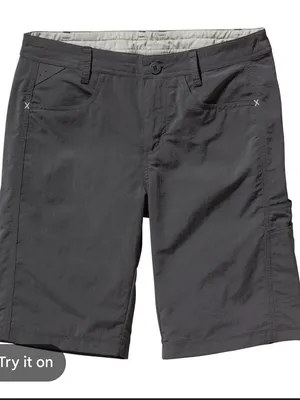 Patagonia Women’s Grey Hiking Shorts thumbnail 1