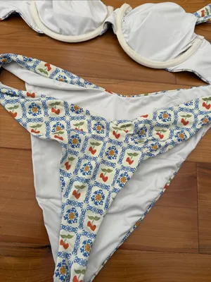 Dippin daisy’s Roma Top and Bottom bikini set in Palermo Women’s thumbnail 12