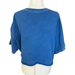 Ford Blue Graphic Printed Crop T-shirt Women Size XL | 6-6 thumbnail 2