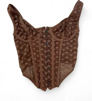 Urban Outfitters Out from under brown corset thumbnail 1